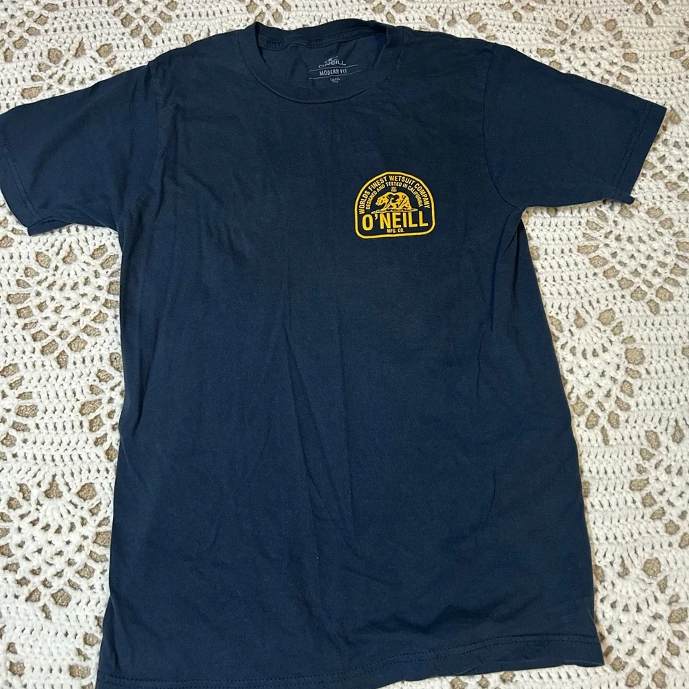 O'NEILL WETSUIT CALIFORNIA BEACH SURF SURFBOARD SURFING TEE T SHIRT Mens Small - Picture 2 of 8